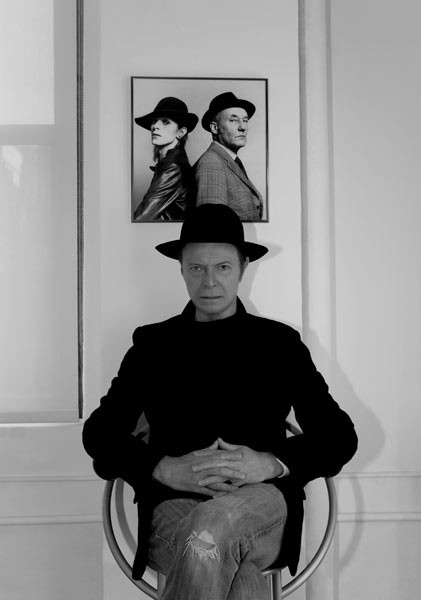 Portait promo de David Bowie par Jimmy King en 2013
